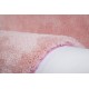 Dywan shaggy Obsession CARNIVAL 590 POWDERPINK nowoczesny ręcznie tkany miękki mikropoliester jednobarwny