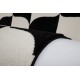 Dywan Obsession BLACK & WHITE 393 BLACK-WHITE nowoczesny biało-czarny geometryczny polipropylen